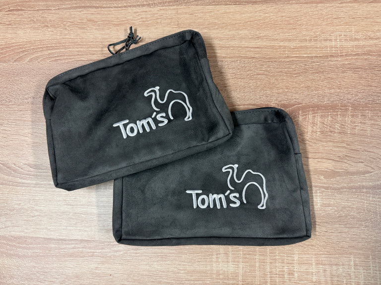 Kletttasche mit Stick Tom's grau