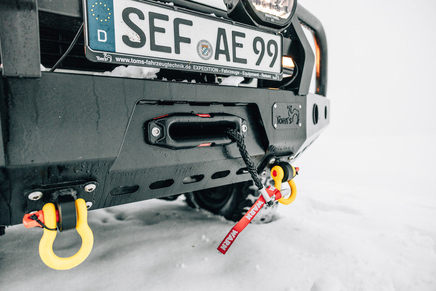 Windenstoßstange Toyota Land Cruiser J8