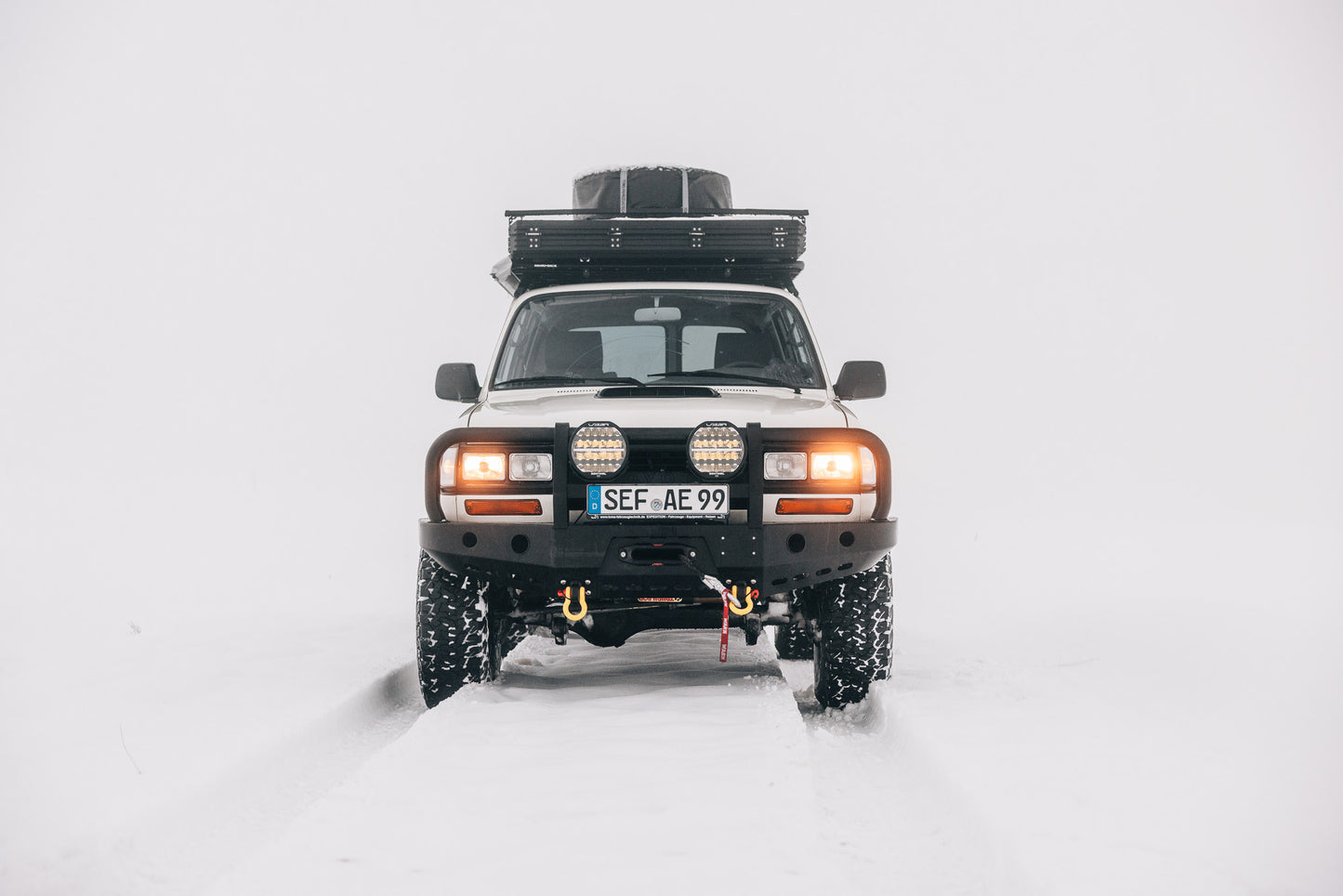 Windenstoßstange Toyota Land Cruiser J8