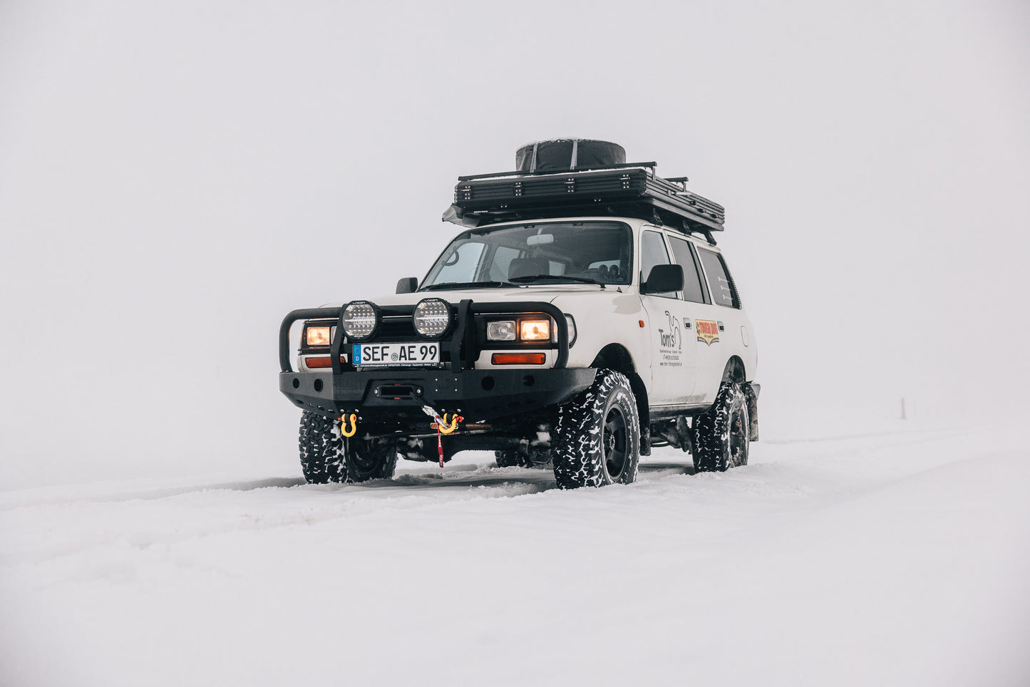 Windenstoßstange Toyota Land Cruiser J8