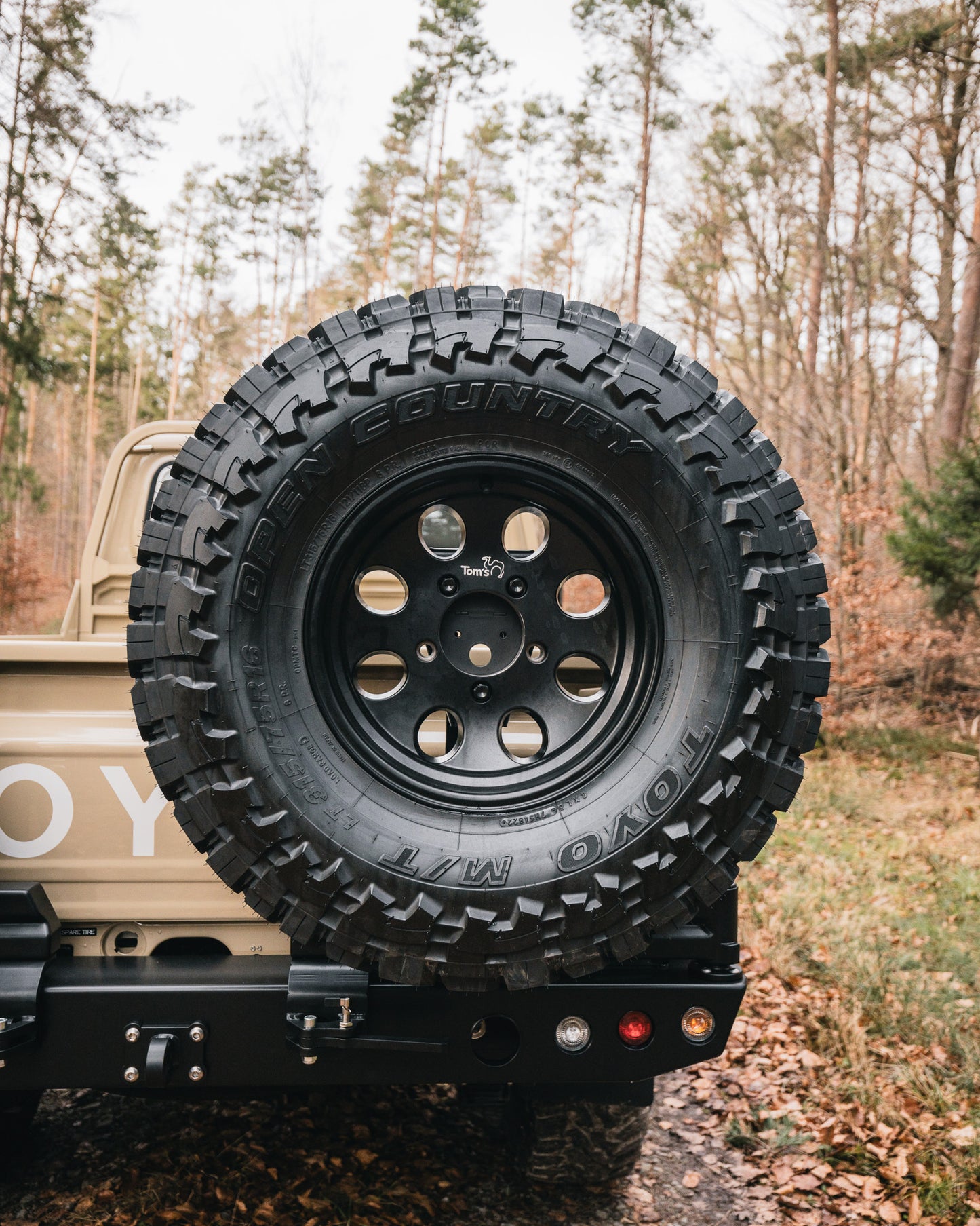 Tom's Felgen auf J7 Landcruiser