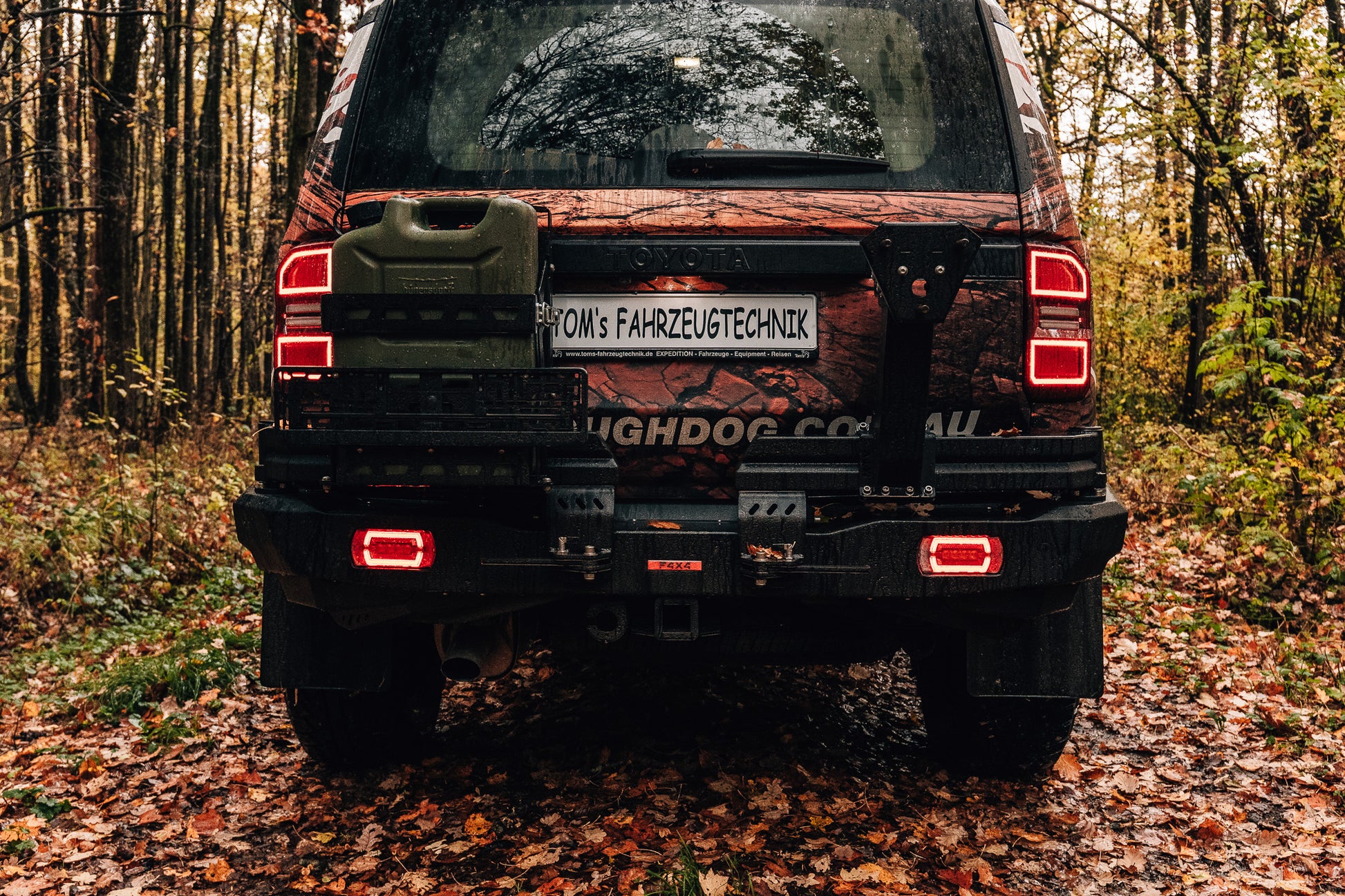 Toyota LandCruiser 250 Prado Heckstoßstange