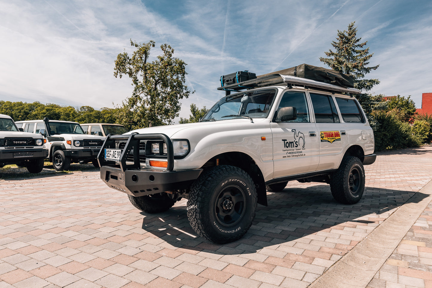 Windenstoßstange an Toyota J8