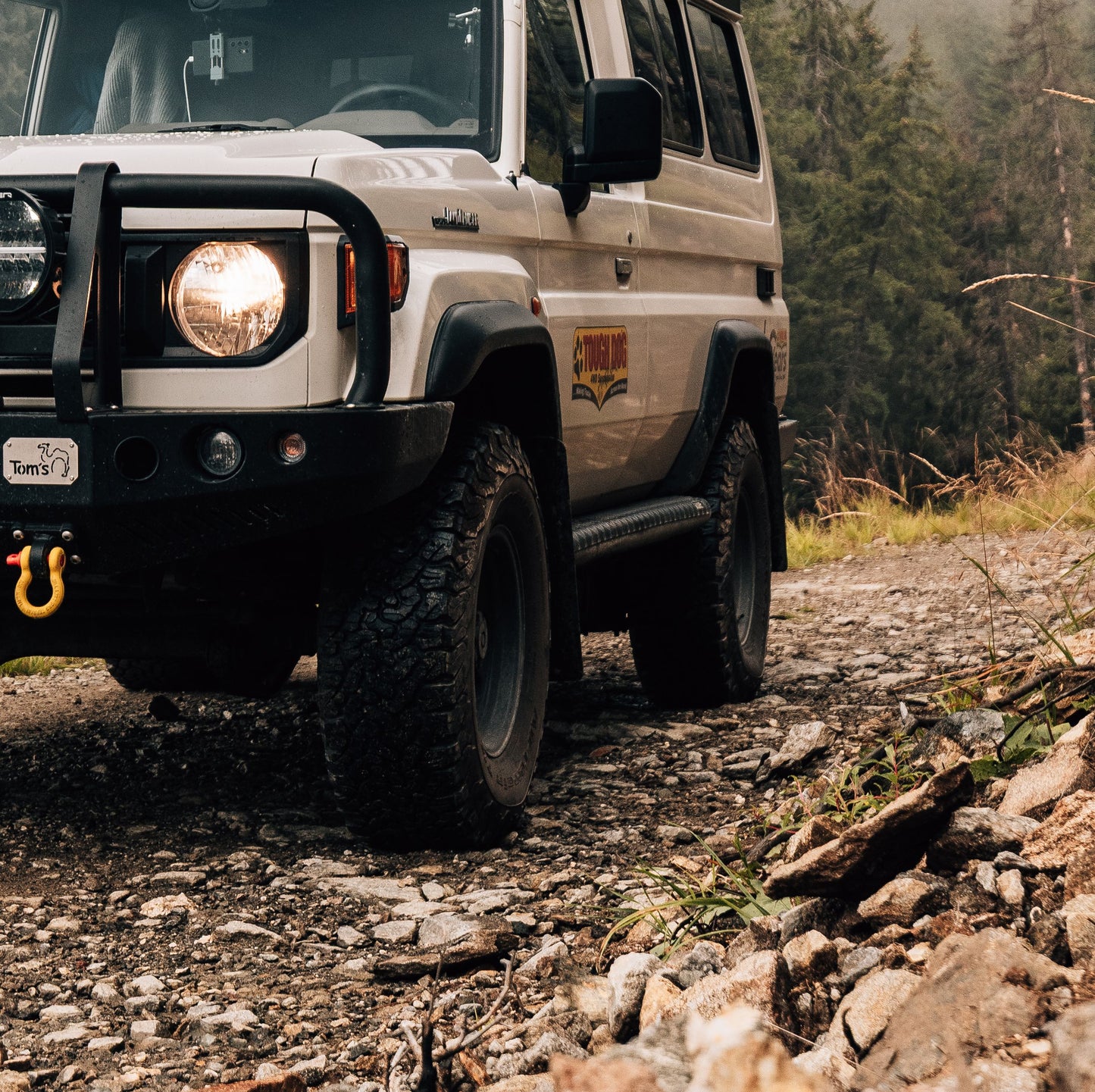Verbreiterungen GFK LandCruiser 78
