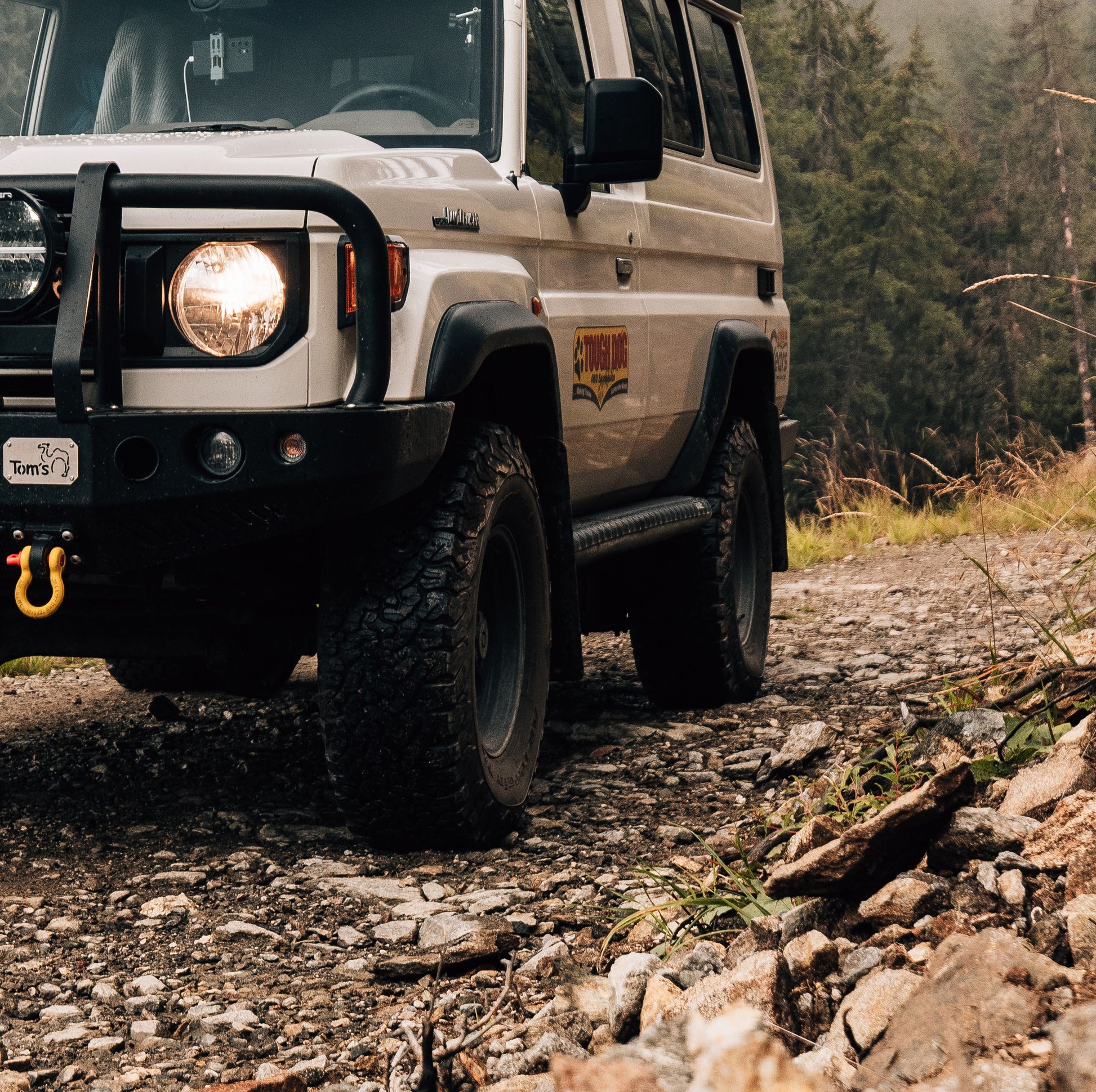 Verbreiterungen GFK LandCruiser 78