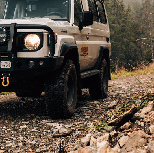 Verbreiterungen GFK LandCruiser 78