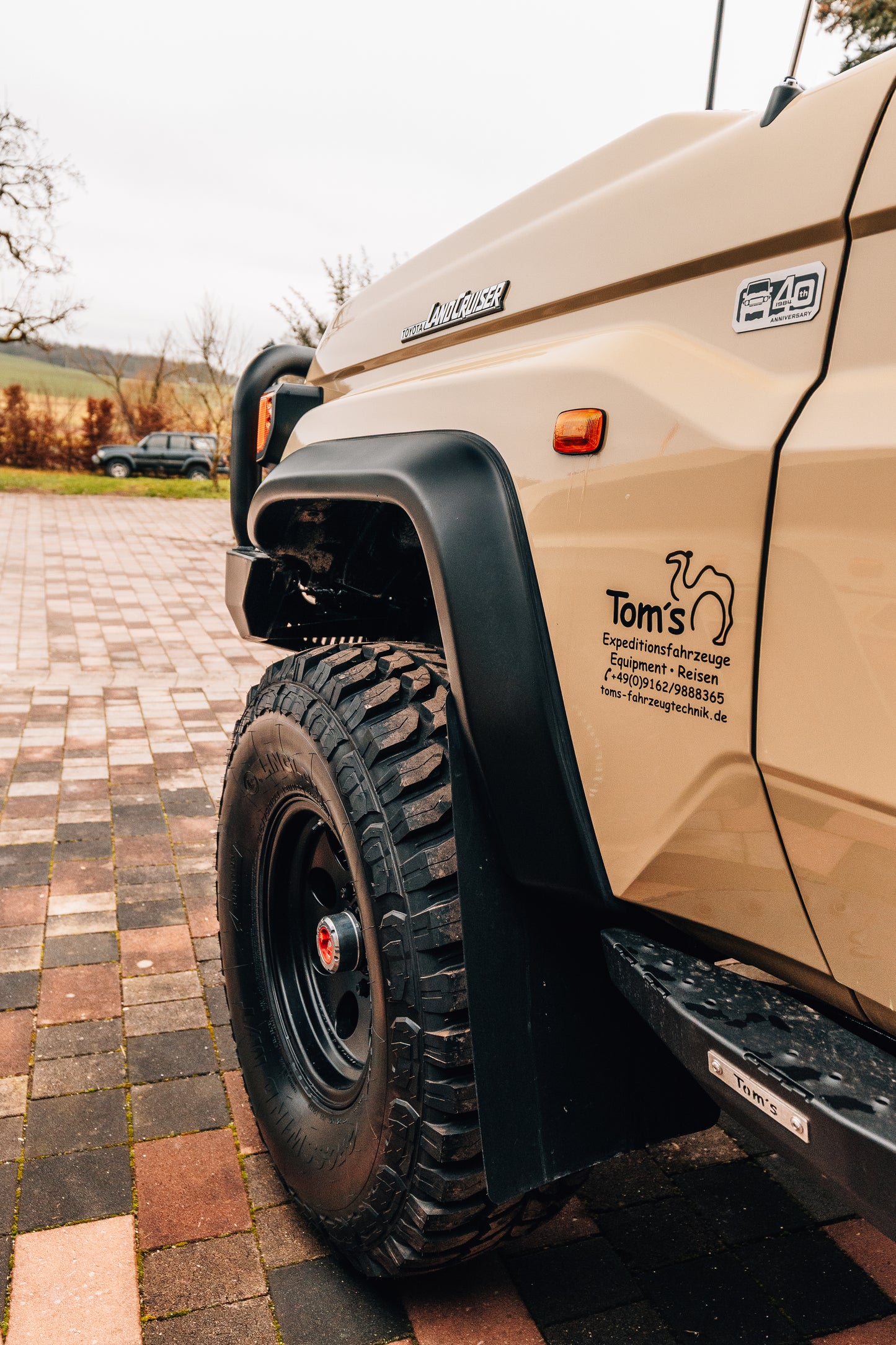 gfk verbreiterungen toyota landcruiser j7 
