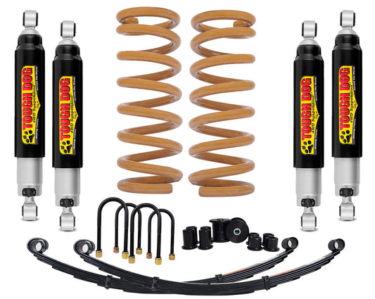 Tough Dog Komplett Fahrwerk J76+50mm und BM Dämpfer